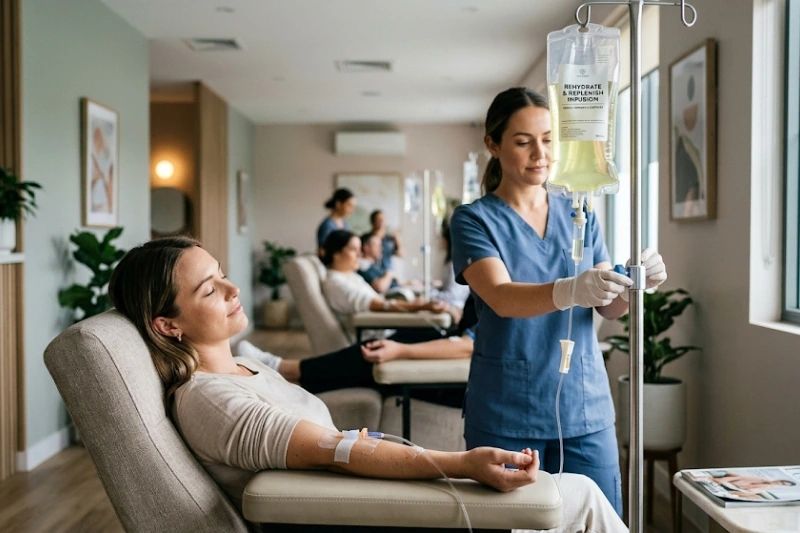 IV Drip Therapy at Dr. Pashmin's Wellness Clinic